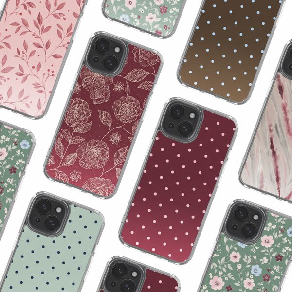 imoshion Design Hülle Apple iPhone 15 - Deep Rose
