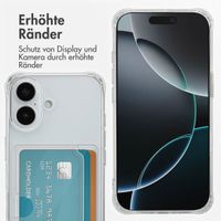 imoshion Soft Case Back Cover mit Kartenhalter Apple iPhone 17 - Transparent