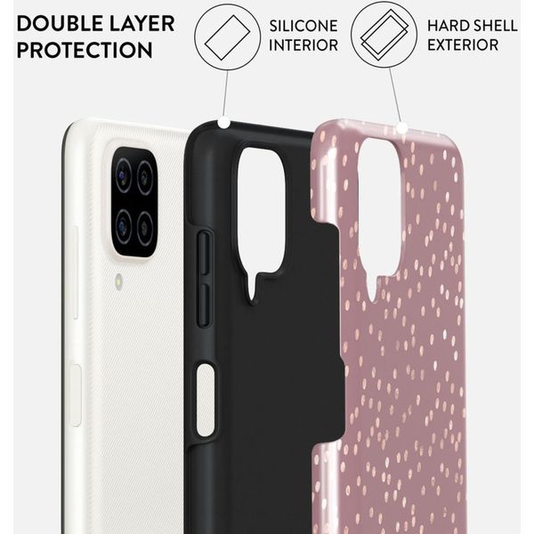 Burga Tough Back Cover für das Samsung Galaxy A12 - Hot Cocoa