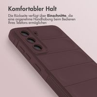 imoshion EasyGrip Backcover Samsung Galaxy S21 FE - Aubergine