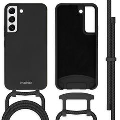 imoshion Color Backcover mit abtrennbarem Band Samsung Galaxy S22 - Schwarz