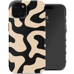 Selencia Vivid Rückabdeckung mit MagSafe Apple iPhone 15 - Art Wave Black