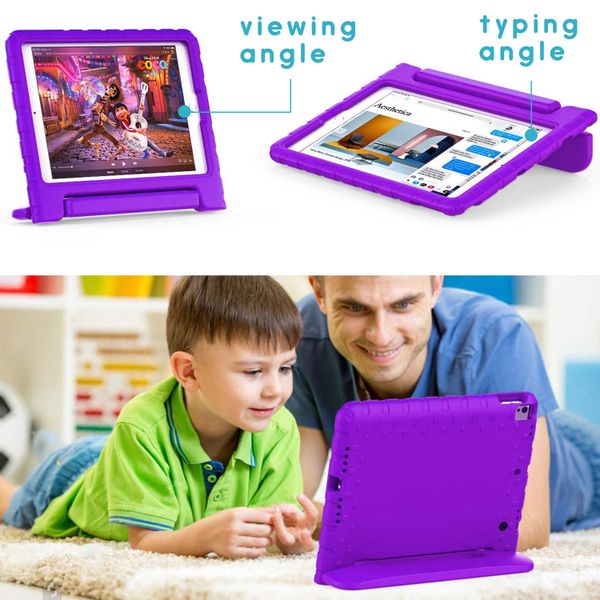 imoshion Hülle mit Handgriff kindersicher iPad 9 (2021) 10.2 Zoll / iPad 8 (2020) 10.2 Zoll / iPad 7 (2019) 10.2 Zoll 