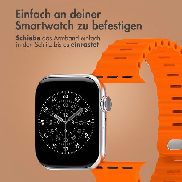 Accezz Ocean Armband für Apple Watch | 38/40/41/42 mm - Orange