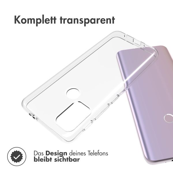 Accezz TPU Clear Cover für das Motorola Moto G20 / G30 - Transparent