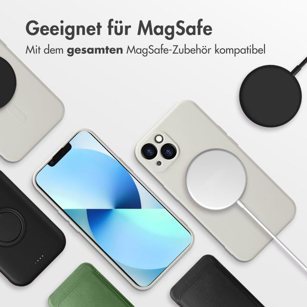imoshion Color Back Cover mit MagSafe Apple iPhone 13 - Beige