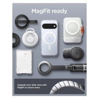 Spigen Ultra Hybrid Backcover MagSafe Google Pixel 11 - Clear / White