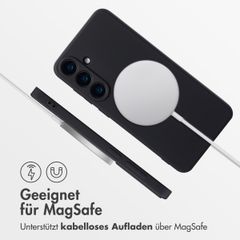 imoshion Color Back Cover mit MagSafe für das Samsung Galaxy S25 Plus - Schwarz