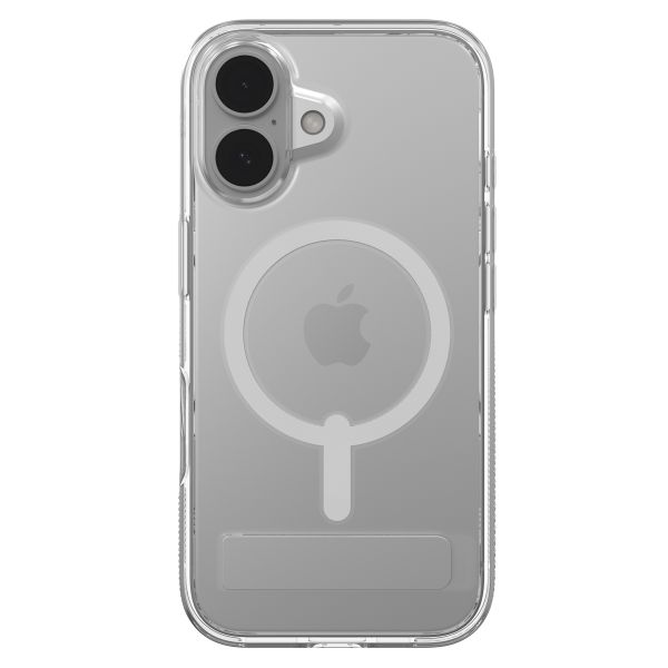 ZAGG Crystal Palace Snap KickStand Case mit MagSafe für das iPhone 16 - Transparent