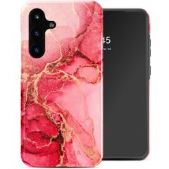 Selencia Vivid Back Cover Samsung Galaxy S25 FE - Rosy Marble