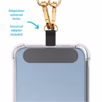 Zanae Universal Handyband-Kette - Schwarz