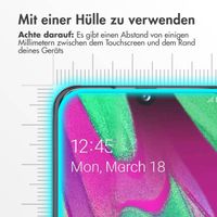 Accezz Screen Protector aus gehärtetem Glas Samsung Galaxy A40