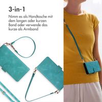 imoshion Klapphülle mit Kordel Apple iPhone 12 (Pro) - Türkis