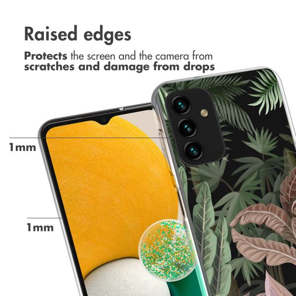 imoshion Design Hülle für das Samsung Galaxy A13 (5G) / A04s - Dark Jungle