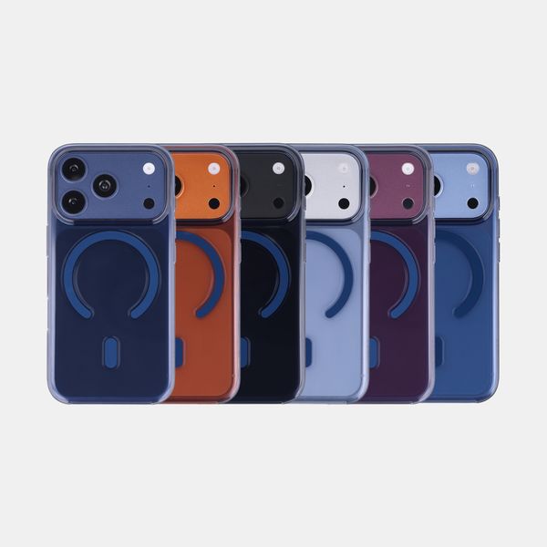 Accezz Lite Backcover mit MagSafe Apple iPhone 18 Pro / 17 Pro - Dunkelblau