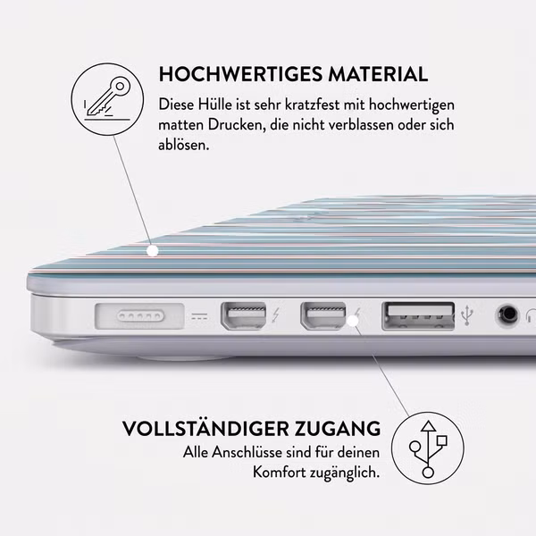 Burga Hardshell Hülle Apple MacBook Pro 16 Zoll (2021 / 2023 M3 / 2024 M4 / 2026 M5) - Afternoon Nap
