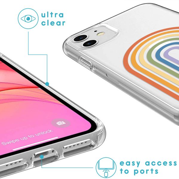 imoshion Design Hülle für das iPhone 11 - Rainbow