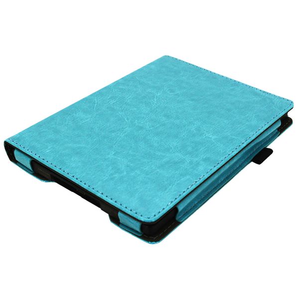 imoshion Vegan Leather Klapphülle Kobo Aura H2O - Hellblau