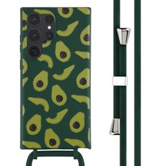 imoshion SilikonHülle design mit Band Samsung Galaxy S23 Ultra - Avocado Green