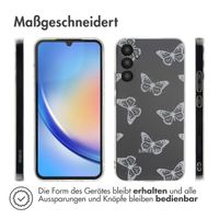 imoshion Design Hülle für das Samsung Galaxy A34 (5G) - Butterfly