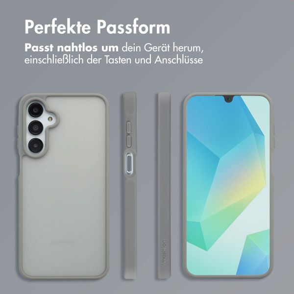 imoshion Color Guard Back Cover für das Samsung Galaxy A16 (4G / 5G) - Grau