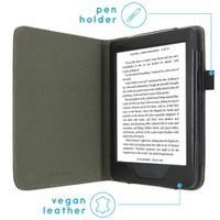 imoshion Vegan Leather Klapphülle Kobo Nia - Schwarz