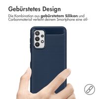imoshion Brushed Back Cover Samsung Galaxy A32 (5G) - Dunkelblau