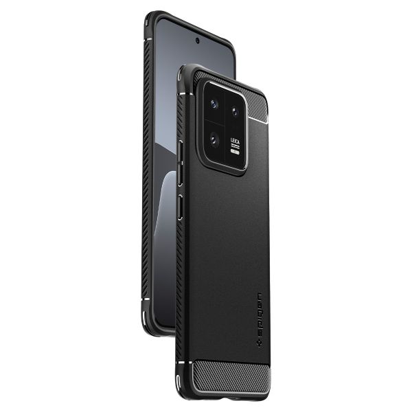 Spigen Rugged Armor Case für das Xiaomi 13 Pro - Schwarz