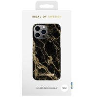 iDeal of Sweden Fashion Back Case für das Apple iPhone 13 Pro Max - Golden Smoke Marble