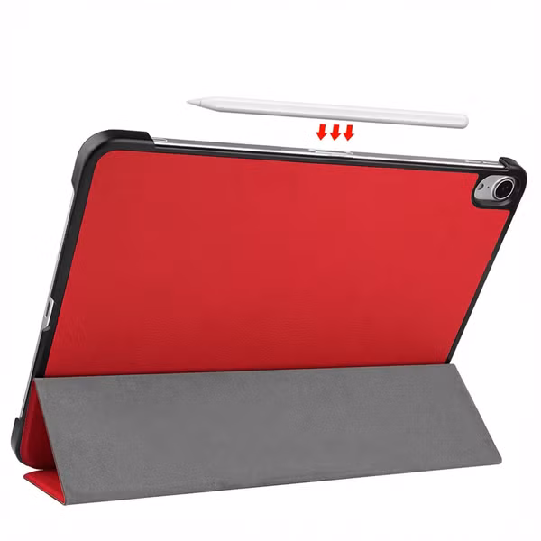 imoshion Trifold Klapphülle Apple iPad Air 11 Zoll (2026) M4 / (2025) M3 / (2024) M2 / Air 5 (2022) / Air 4 (2020) - Rot