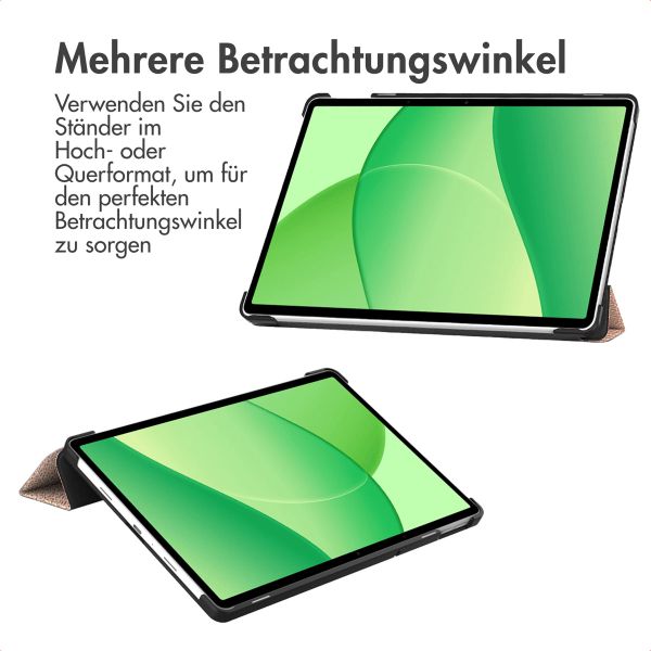 imoshion Trifold Klapphülle OnePlus Pad Lite - Rose Gold