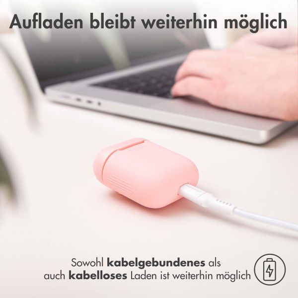 imoshion Silicone Case Rosa für AirPods 1 / 2