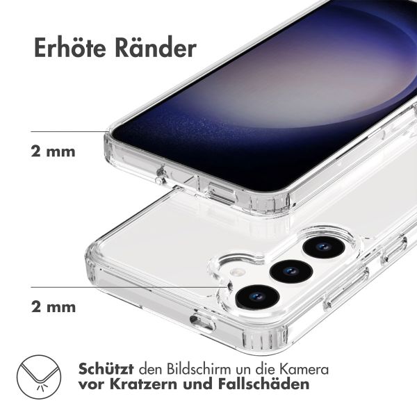 Accezz Xtreme Impact Backcover für das Samsung Galaxy S24 - Transparent