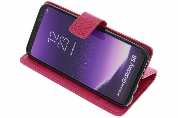 Kleeblumen Klapphülle für Samsung Galaxy S8