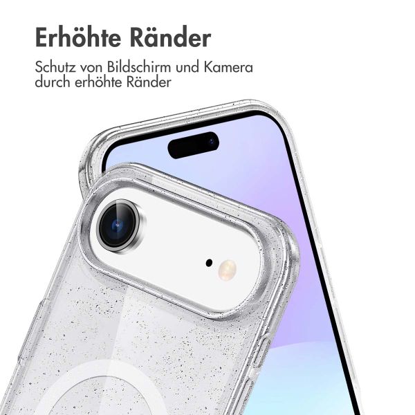 imoshion Sparkle Back Cover mit MagSafe Apple iPhone Air - Transparent