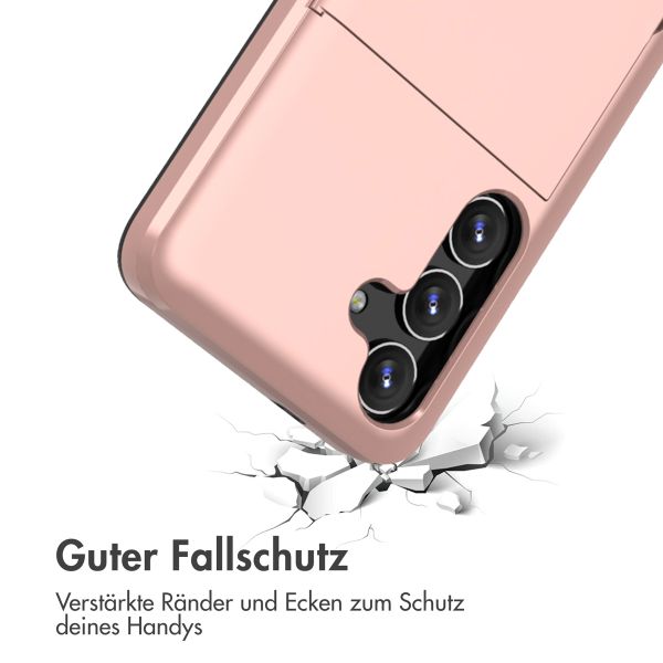 imoshion Backcover mit Kartenfach für das Samsung Galaxy S24 - Rose Gold