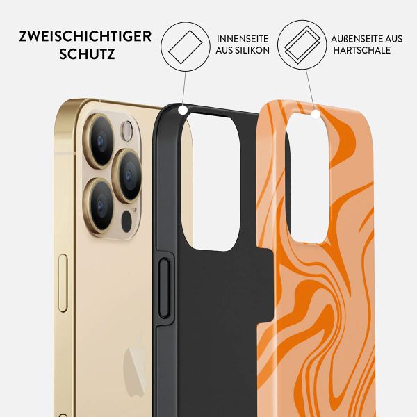 Burga Tough Back Cover für das iPhone 13 Pro - High Vibrations