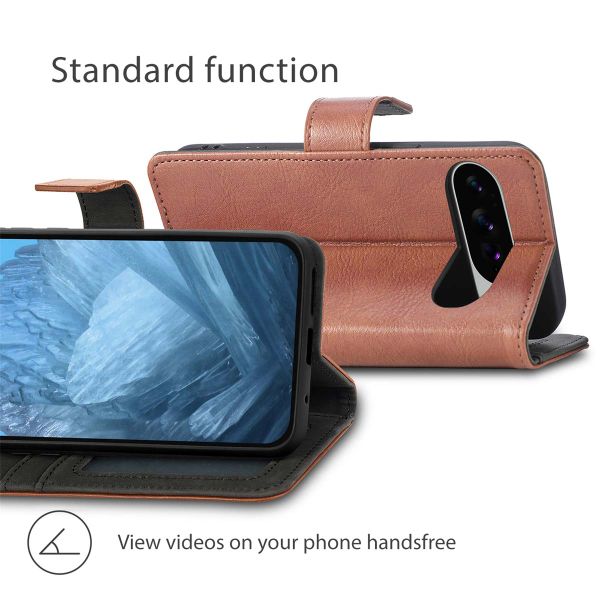 imoshion Luxuriöse Klapphülle Google Pixel 10 / 10 Pro - Braun