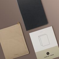 Selencia Riva Klapphülle Samsung Galaxy Tab A11 Plus - Schwarz