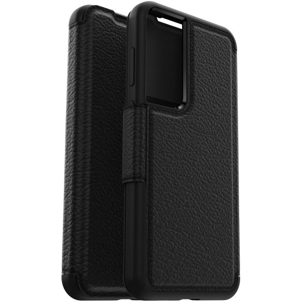 OtterBox Strada Klapphülle für das Samsung Galaxy S23 Plus - Schwarz