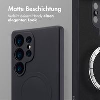 imoshion Color Back Cover mit MagSafe für das Samsung Galaxy S25 Ultra - Schwarz