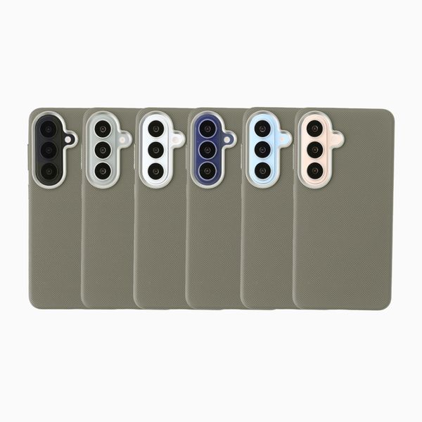 Accezz Mesh Backcover mit MagSafe Samsung Galaxy S26 - Dunkelgrau