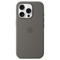 Apple Silikon-Case MagSafe für das Apple iPhone 16 Pro - Stone Gray