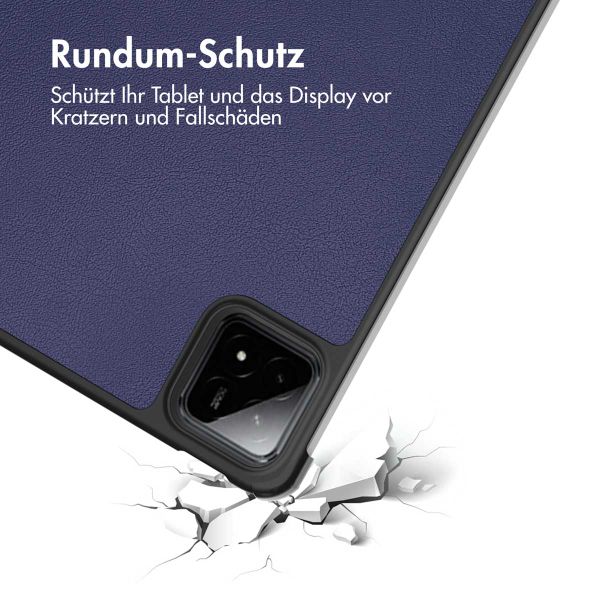 imoshion Trifold Klapphülle Xiaomi Pad 7 / 7 Pro - Dunkelblau
