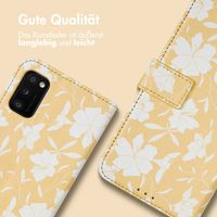 imoshion ﻿Design Klapphülle für das Samsung Galaxy A41 - Yellow Flowers