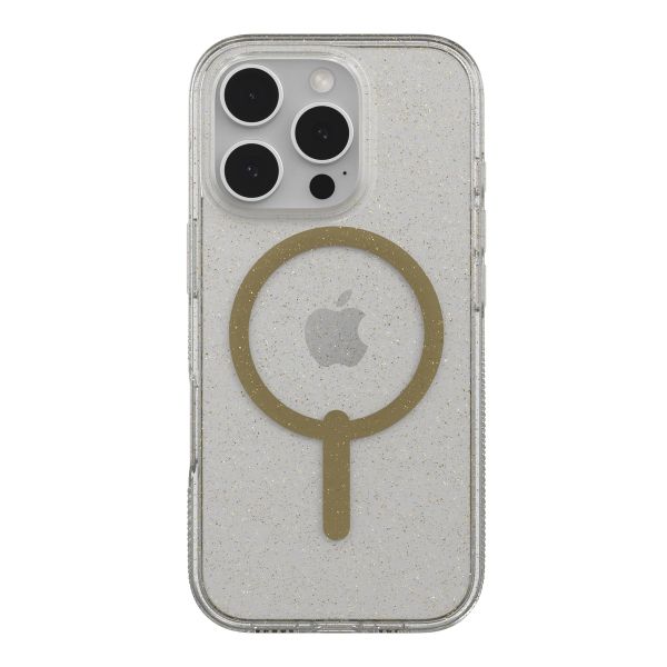 ZAGG Milan Snap Case mit MagSafe für das iPhone 16 Pro - Gold Glitter