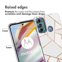 imoshion Design Hülle für das Motorola Moto G60 - White Graphic