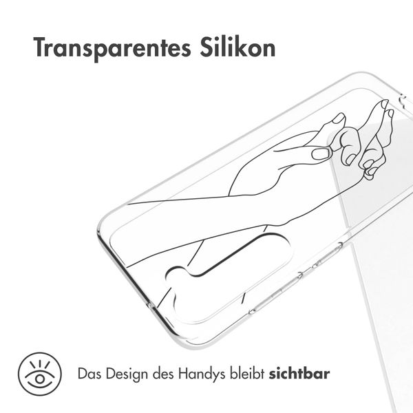 imoshion Design Hülle für das Samsung Galaxy S23 - Holding Hands