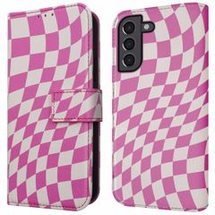 imoshion Design Klapphülle Samsung Galaxy S21 - Retro Pink