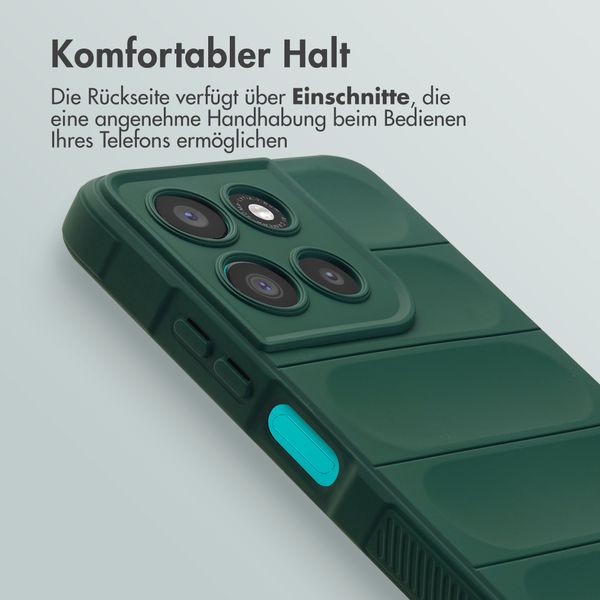 imoshion EasyGrip Backcover Motorola Moto G57 Power - Dunkelgrün